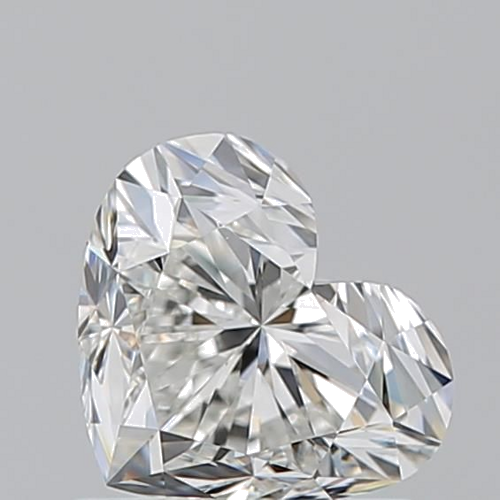 1.01 carat H-VVS2 Natūralus Heart Deimantas (1)
