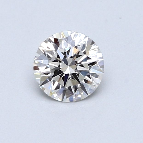 0.53 carat F-SI1 Excellent cut Natūralus Round Deimantas (1)