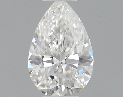 0.24 carat F-VVS1 Natūralus Pear Deimantas (1)