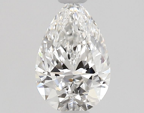 0.54 carat E-VVS1 Natūralus Pear Deimantas (1)