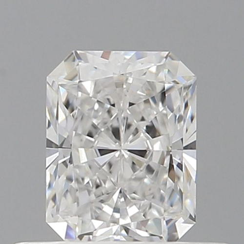 0.51 carat E-VVS1 Natūralus Radiant Deimantas (1)