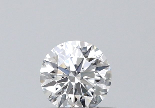 0.19 carat F-VVS1 Excellent cut Natūralus Round Deimantas (1)