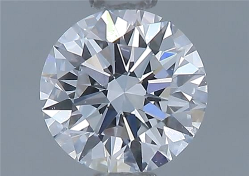0.57 carat D-VS1 Excellent cut Natūralus Round Deimantas (1)