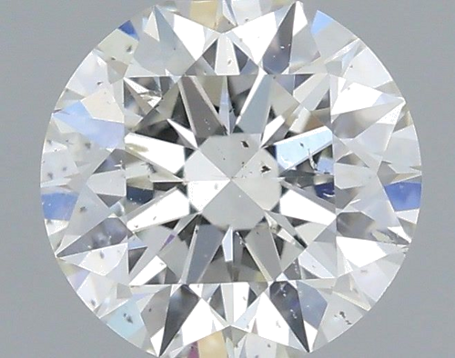 0.53 carat I-SI2 Excellent cut Natūralus Round Deimantas (1)
