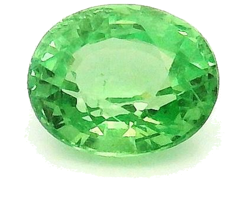 0.54 carat GREEN Oval Garnet (1)