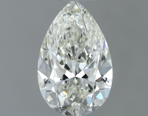 0.51 carat K-VVS1 Natūralus Pear Deimantas (1)