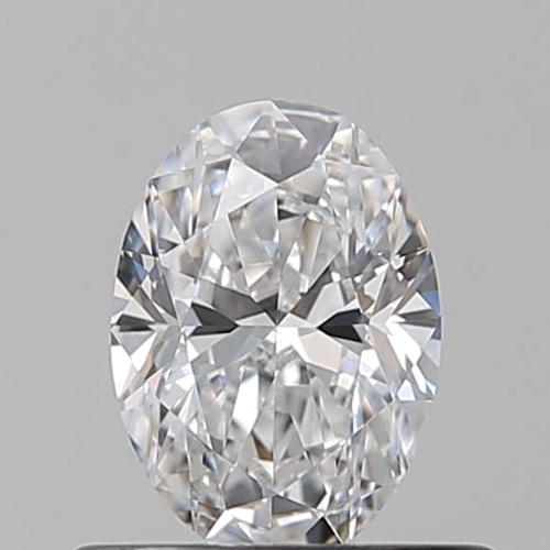 0.5 carat D-VVS1 Natūralus Oval Deimantas (1)