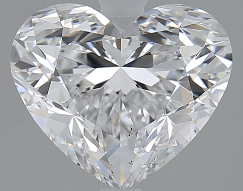 3.0 carat D-SI1 Natūralus Heart Deimantas (1)