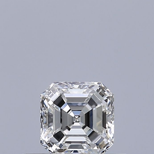 0.35 carat F-VVS1 Natūralus Asscher Deimantas (1)