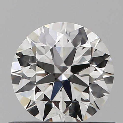 0.5 carat G-SI1 Excellent cut Natūralus Round Deimantas (1)