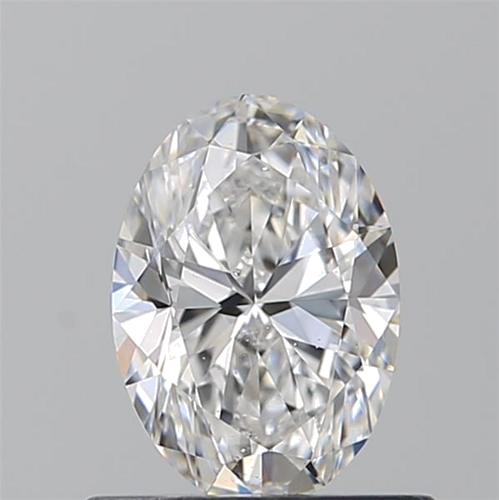 0.7 carat E-SI1 Natūralus Oval Deimantas (1)