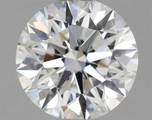 0.63 carat F-VVS1 Excellent cut Natūralus Round Deimantas (1)