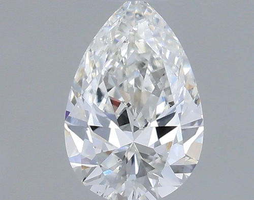 0.32 carat G-SI1 Natūralus Pear Deimantas (1)