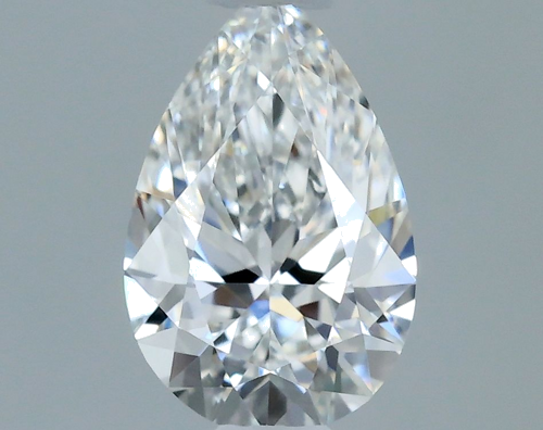 0.4 carat E-VVS1 Natūralus Pear Deimantas (1)