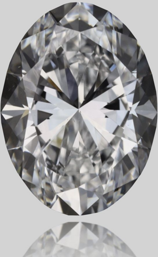 0.7 carat D-VS2 Natūralus Oval Deimantas (1)