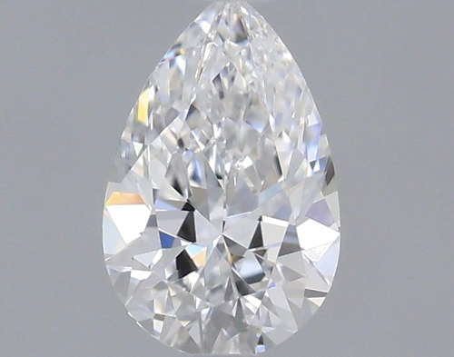0.3 carat D-IF Natūralus Pear Deimantas (1)