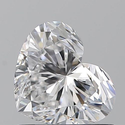 0.95 carat D-VS1 Natūralus Heart Deimantas (1)