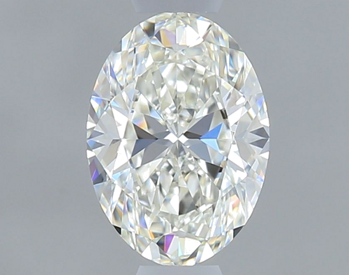 0.6 carat I-VVS1 Natūralus Oval Deimantas (1)
