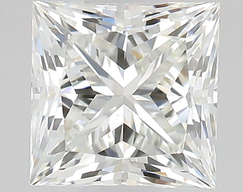0.6 carat J-VS2 Natūralus Princess Deimantas (1)