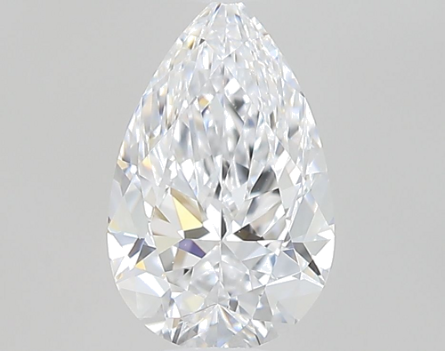 0.57 carat D-VS2 Natūralus Pear Deimantas (1)
