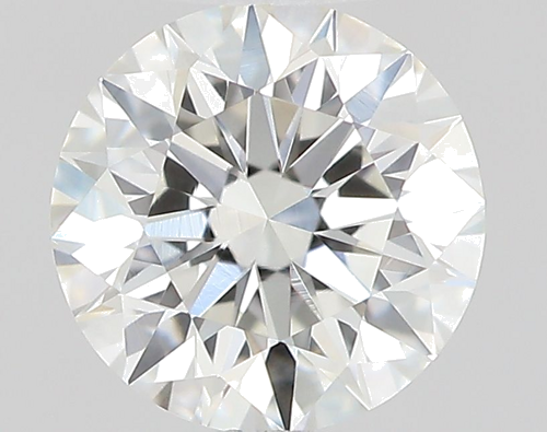 0.44 carat F-VVS2 Excellent cut Natūralus Round Deimantas (1)