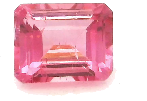 0.53 carat PINK STEP cut Octagonal Tourmaline (1)