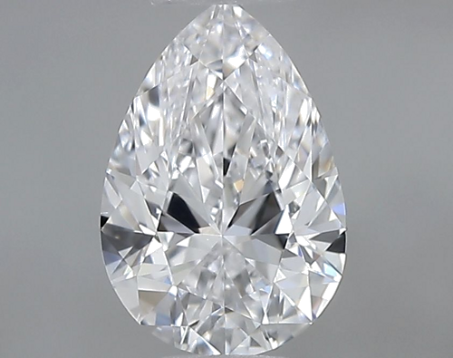 0.5 carat D-VS1 Natūralus Pear Deimantas (1)