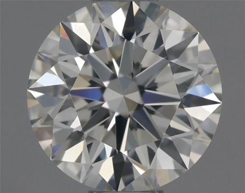 0.58 carat J-VVS2 Excellent cut Natūralus Round Deimantas (1)