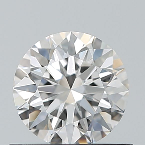 0.61 carat F-VVS1 Excellent cut Natūralus Round Deimantas (1)