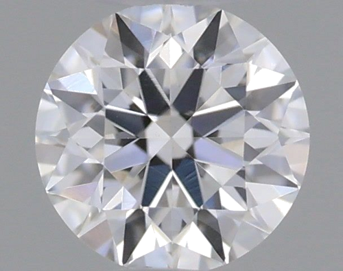 0.19 carat F-VVS2 Very Good cut Natūralus Round Deimantas (1)
