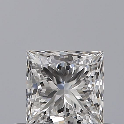 0.41 carat D-VVS1 Natūralus Princess Deimantas (1)