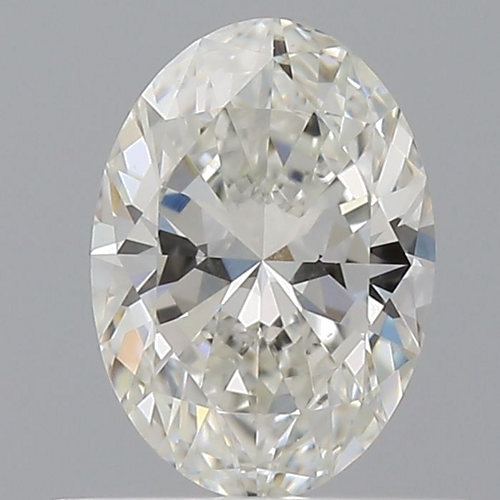 0.52 carat H-SI2 Natūralus Oval Deimantas (1)