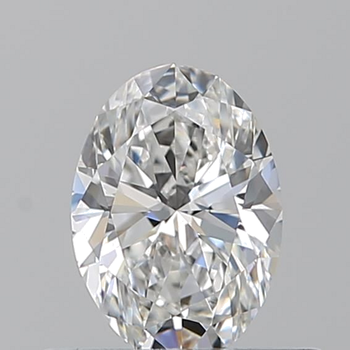 0.5 carat F-VVS1 Natūralus Oval Deimantas (1)
