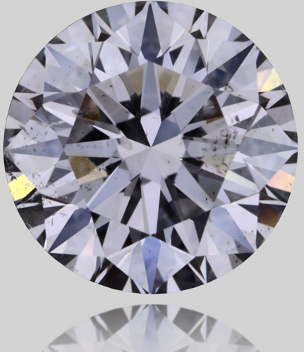 0.81 carat E-SI2 Excellent cut Natūralus Round Deimantas (1)