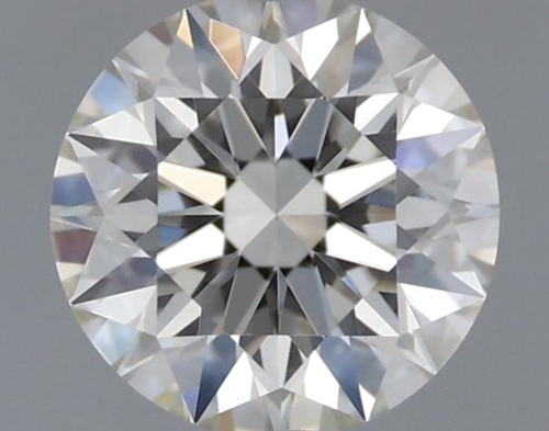 0.45 carat J-VVS2 Excellent cut Natūralus Round Deimantas (1)