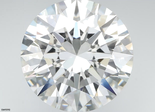 5.02 carat F-VVS2 Excellent cut Natūralus Round Deimantas (1)
