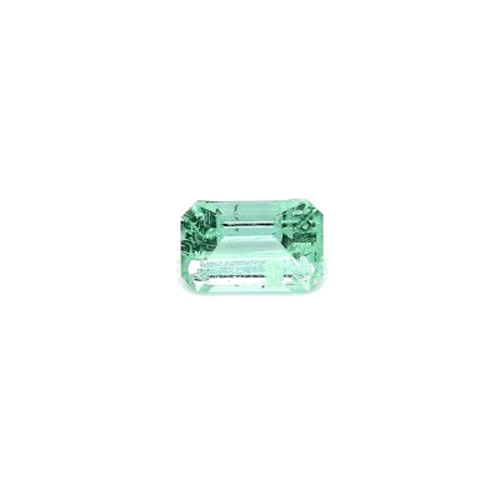 0.63 carat GREEN STEP cut Octagonal Smaragdas (1)