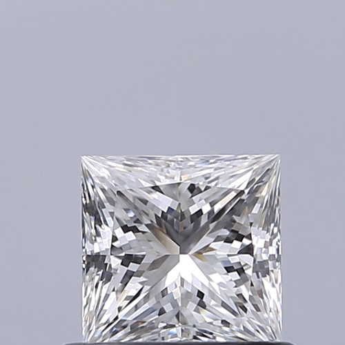0.6 carat E-VVS2 Natūralus Princess Deimantas (1)