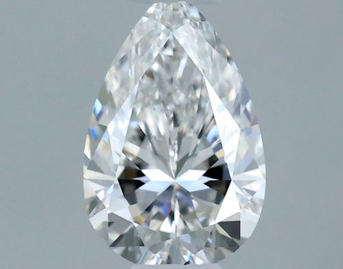 0.3 carat E-VS1 Natūralus Pear Deimantas (1)