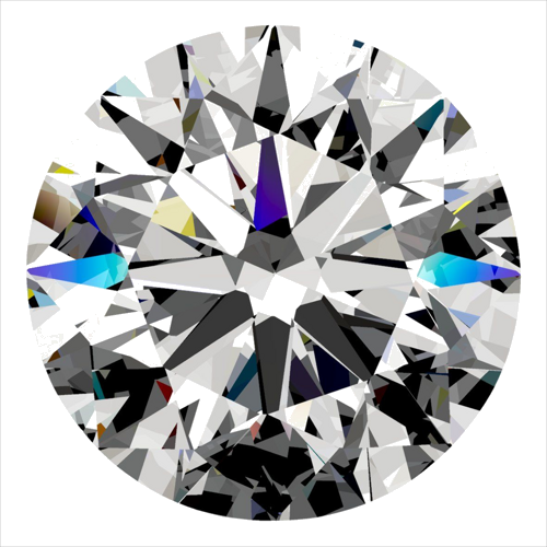 0.3 carat H-VVS2 Excellent cut Natūralus Round Deimantas (1)