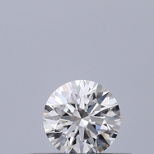 0.21 carat F-VVS1 Excellent cut Natūralus Round Deimantas (1)