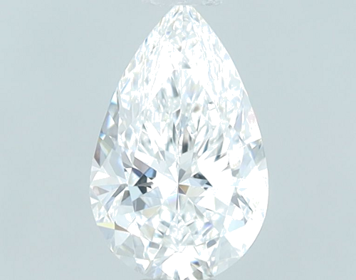 0.51 carat E-VS1 Natūralus Pear Deimantas (1)