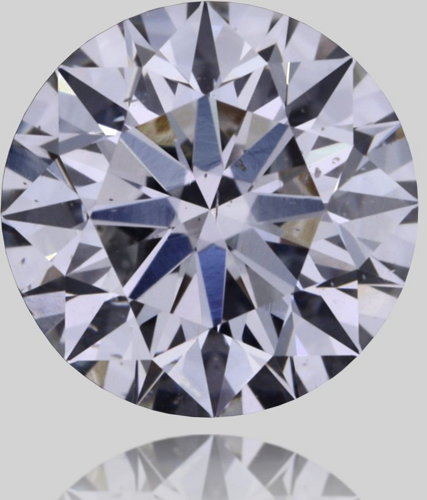 0.51 carat F-SI2 Excellent cut Natūralus Round Deimantas (1)