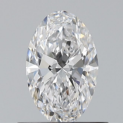 0.57 carat D-VS1 Natūralus Oval Deimantas (1)