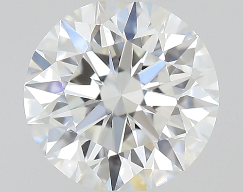0.42 carat H-VVS1 Excellent cut Natūralus Round Deimantas (1)