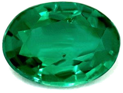 0.64 carat GREEN Oval Smaragdas (1)