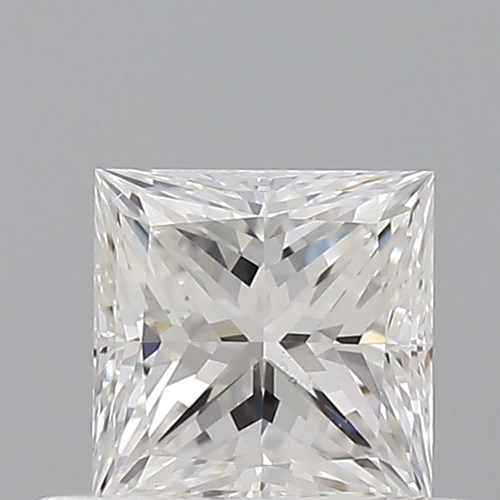 0.5 carat G-VS2 Natūralus Princess Deimantas (1)
