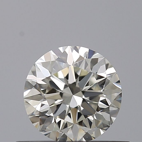 0.5 carat J-IF Very Good cut Natūralus Round Deimantas (1)
