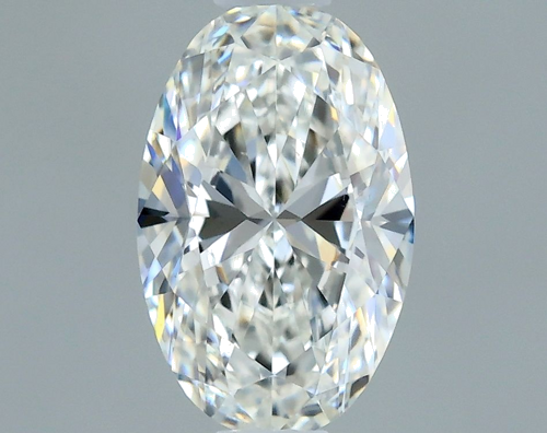 0.5 carat F-VS1 Natūralus Oval Deimantas (1)