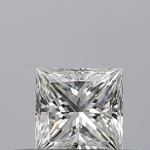 0.32 carat F-IF Natūralus Princess Deimantas (1)